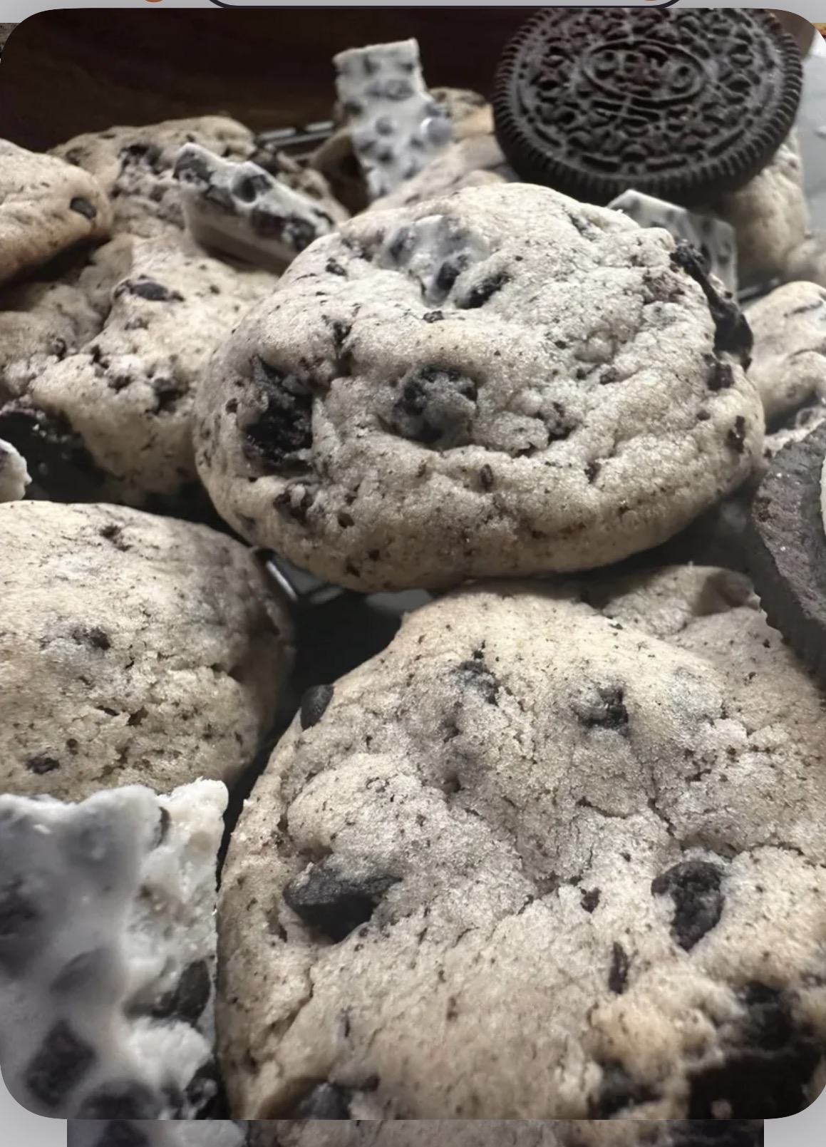 Oreo cheesecake cookies
